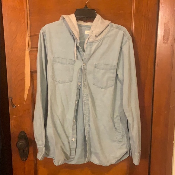 Denim button long sleeve - Picture 1 of 3